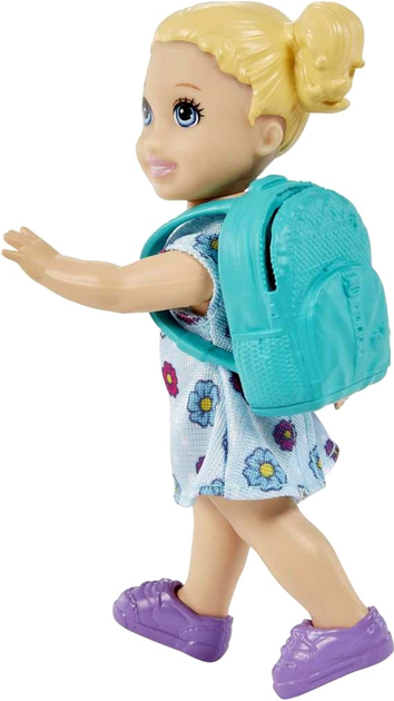 Lalka Barbie Nauczycielka Brunetka mała lalka Blondynka akcesoria dla dzieci od 3 lat (0194735015412) - obraz 6