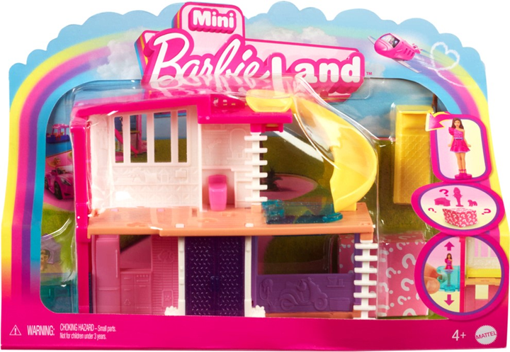 Набір ляльок Barbie Mini Barbieland Будиночок і міні Лялька з аксесуарами 3 (0194735245284) - зображення 1