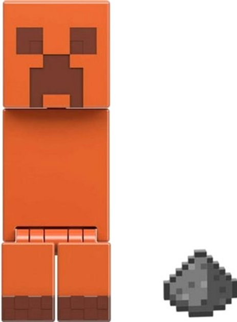 Figurka podstawowa Minecraft Build-A-Portal Figure Damaged Creeper  (0194735111138) - obraz 1