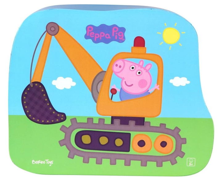 Puzzle Barbo Toys Peppa Pig 20 elementów (5704976089476) - obraz 1