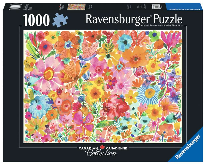 Пазл Ravensburger Квітучі красуні 70 х 50 см 1000 деталей (4005555006329) - зображення 1