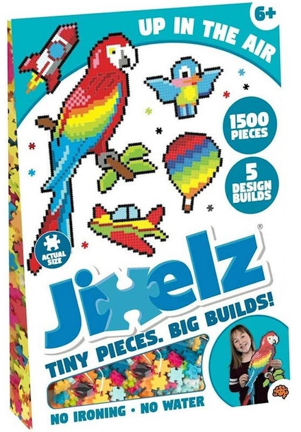 Puzzle Fat Brain Toys Jixelz W powietrzu 1500 elementów (0811802024084) - obraz 1