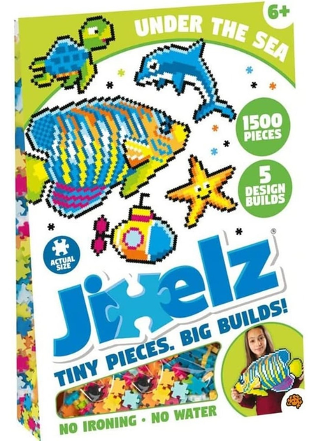 Puzzle Fat Brain Toys Jixelz W morzu 1500 elementów (0811802024077) - obraz 1