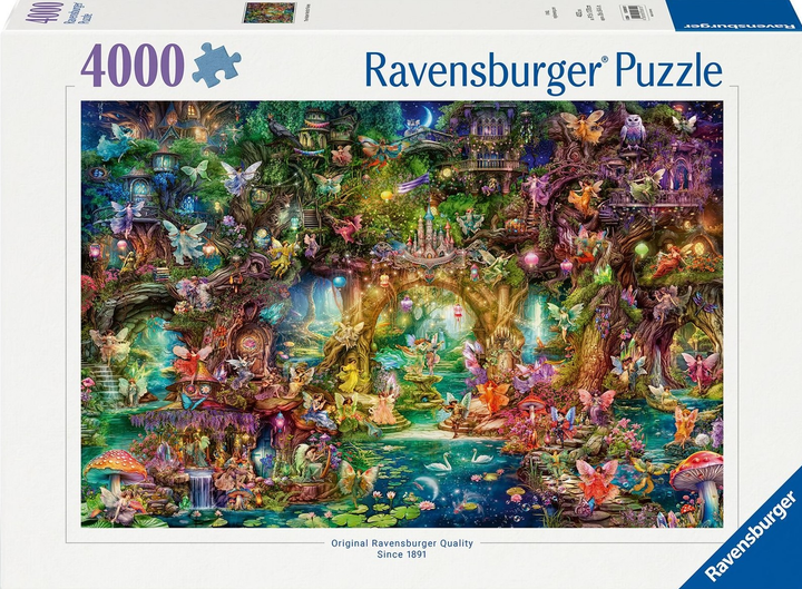 Puzzle Ravensburger Magiczny świat baśni 43 x 30 cm 4000 elementów (4005555008101) - obraz 1