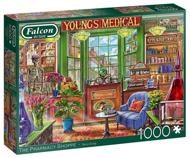 Пазл Jumbo Falcon Аптека 68 x 49 см 1000 деталей (8710126113349) - зображення 1