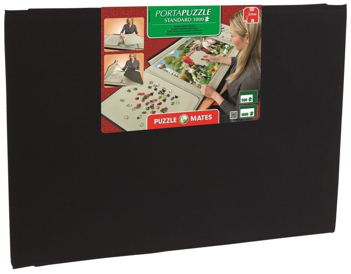 Килимок для складання пазлів Jumbo Porta Puzzle 68 x 49 см 500-1000 деталей (8710126107157) - зображення 1