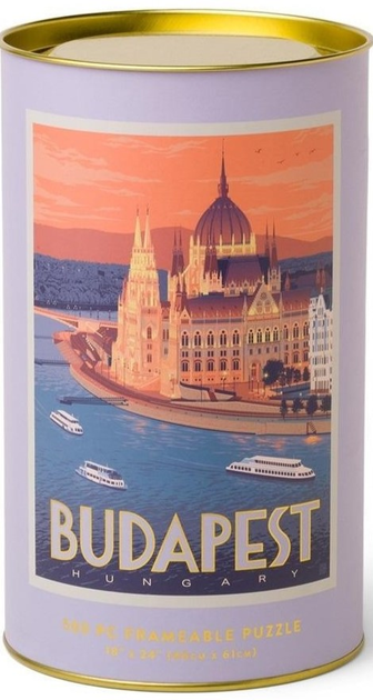 Puzzle Designworks Ink Budapest 46 x 61 cm 500 elementów (0840214807541) - obraz 1