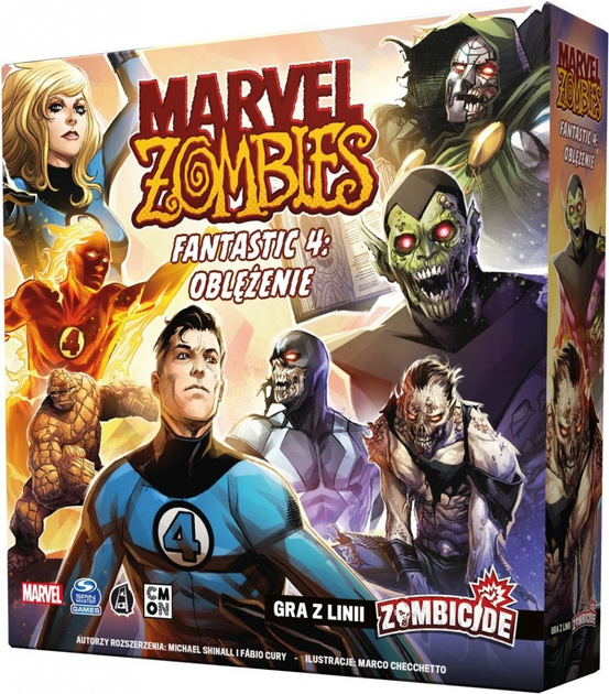 Настільна гра Portal Games Marvel Zombies Fantastic 4 (5902560388367) - зображення 1