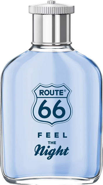 Туалетна вода для чоловіків Route 66 Feel The Night 100 мл (4011700932122) - зображення 1