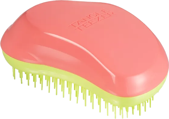 Szczotka do włosów Tangle Teezer The Original Salmon Pink & Hyper Yellow 1 szt (5060926684680) - obraz 1