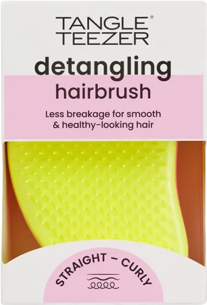 Щітка для волосся Tangle Teezer The Original Salmon Pink & Hyper Yellow 1 шт (5060926684680) - зображення 6