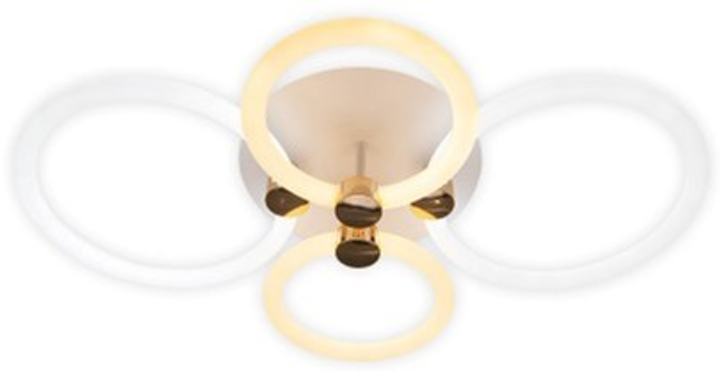 Люстра Ardero AL6134-1ARD FELICITY GOLD 76W 8450Lm 3000К-6500К з пультом управління ПУ (4820273270742) на кухню, для спальні, для вітальні - зображення 3