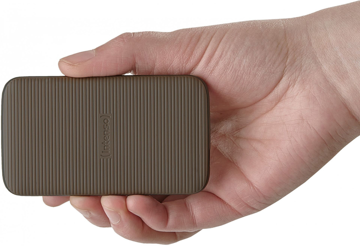 Накопичувач SSD Intenso TX500 1TB Portable USB 3.2 Brown (3827460) - зображення 3