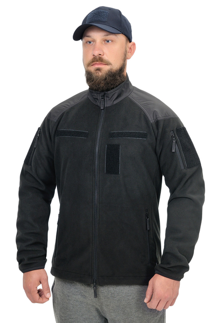 Флісова кофта WinTac Raider Gen.II WindBlock 5XL black - изображение 1