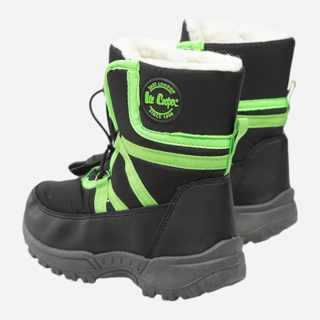 Дитячі зимові чоботи-дутики для хлопчика Lee Cooper LCJ-22-44-1366K 34 Чорні (5904292123285) - зображення 4