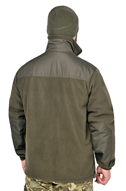 Тактична флісова кофта WinTac Jacket Khaki Ultrasoft М-300 6XL хакі - зображення 2