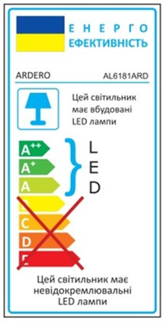 Светильник потолочный Ardero AL6181ARD GATSBY 5W Lm 4000К (4820273270964) - изображение 7