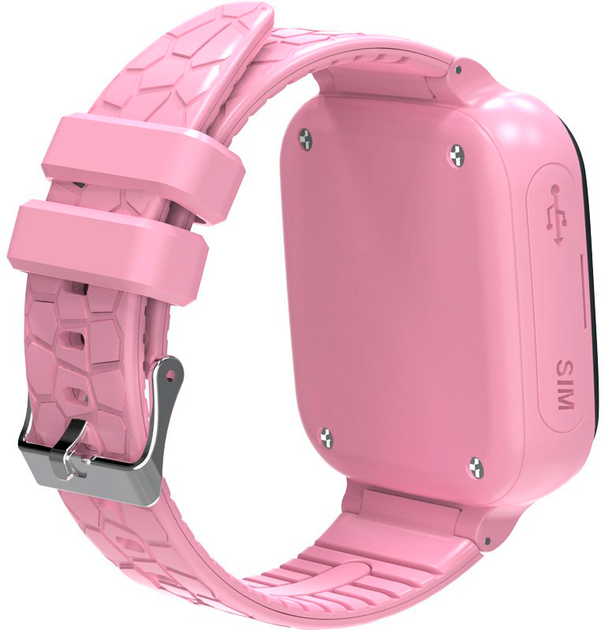 Детские смарт-часы Gelius GP-PK007 (Ocean) с GPS трекером Pink (2099900989575) - изображение 5