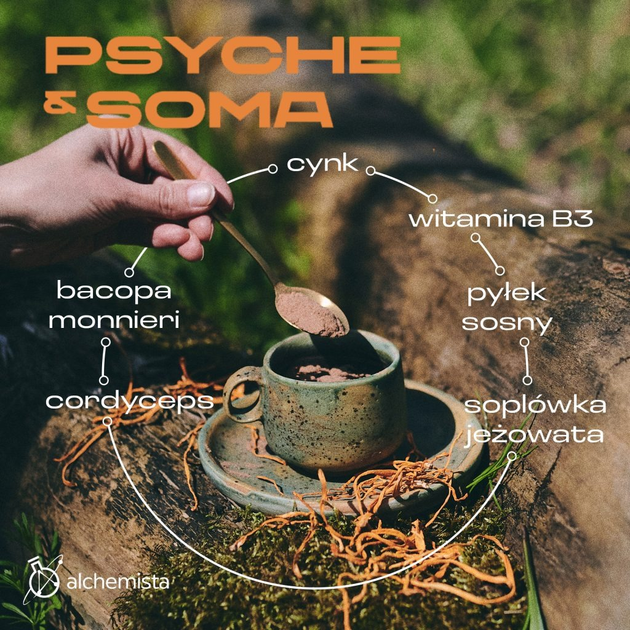 Дієтична добавка Naturaya Urinacea Psyche & Soma 66 г (5904507937522) - зображення 8