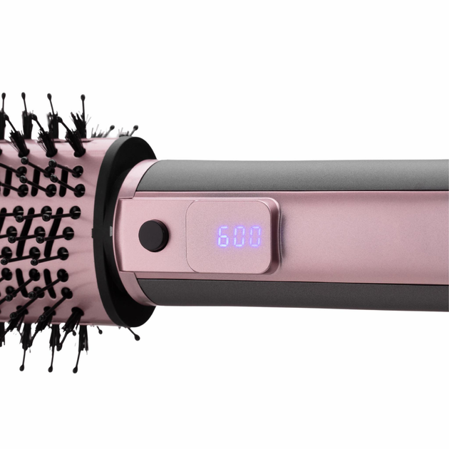 Стайлер 5в1 ARDESTO Brush Pink Touch HD-CR300 завивка, сушка и придание объема, щипцы-гофре и концентратор - изображение 6