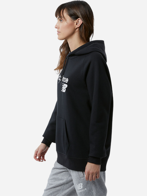 Худі жіноче New Balance NBWT03810BK S Чорне (194389408073) - зображення 3