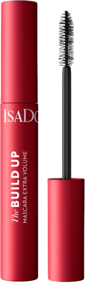 Туш для вій IsaDora Build up Extra Volume Mascara 01 Super Black 12 мл (7317851229010/7333352078704) - зображення 1