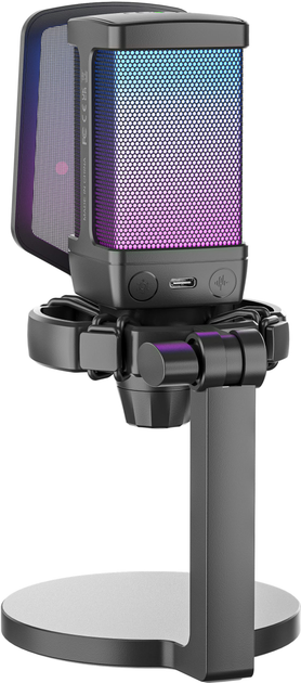 Мікрофон конденсаторний Fifine Q6 USB Black - зображення 2