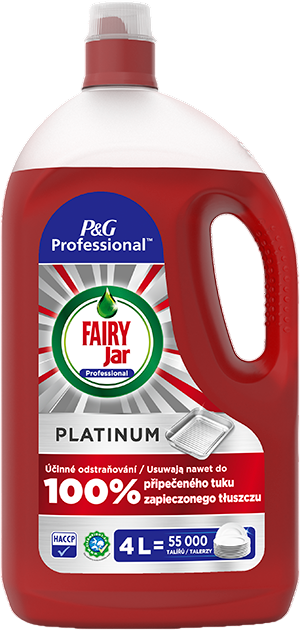 Засіб для миття посуду Fairy Lemon Professional Platinum 4 л (8700216275637) - зображення 1