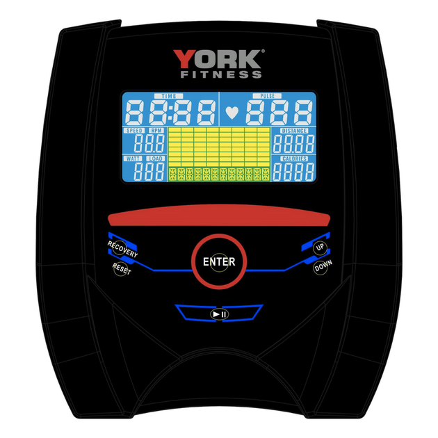 Горизонтальный велотренажер York Fitness RB420 Recumbent - Фото 10 Горизонтальный велотренажер York Fitness RB420 Recumbent - изображение 10