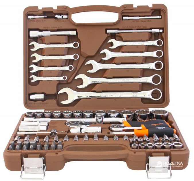 Набор инструментов Ombra, 82 предметa (OMT82S12) 12 - ГРАННЫЙ – фото ...