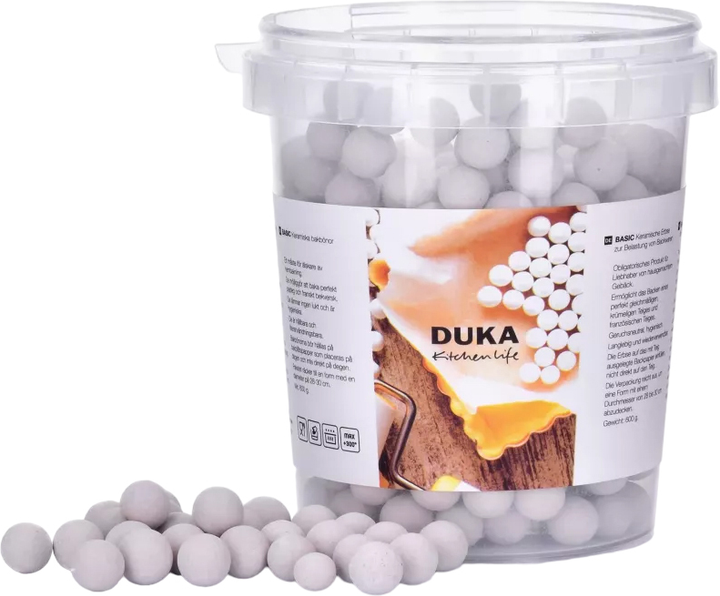 Kulki do pieczenia Duka Basic Ceramika 600 g (5901912160125) - obraz 1