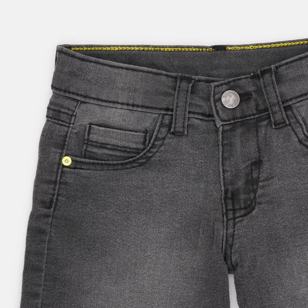 Krótkie spodenki chłopięce jeansowe Chicco 00471-098 104 cm Ciemnoszare (8059609337118) - obraz 3