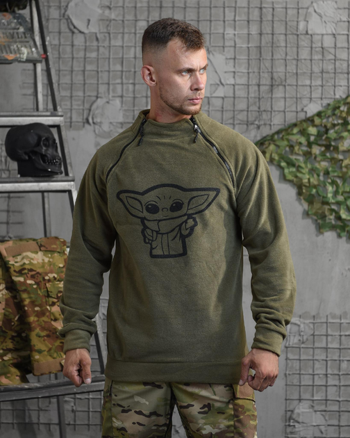 Тактична кофта на флісі Йода Yoda 2XL койот (56908) - зображення 1