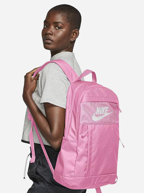 Рюкзак жіночий cпортивний тканинний 22л Nike Elemental Backpack P7859 Рожевий (194493914026) - зображення 2