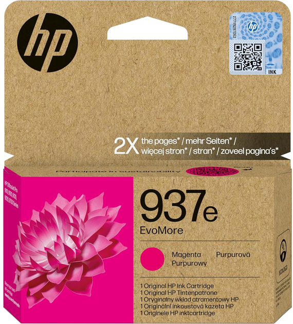 Картридж HP 937e EvoMore Magenta (0196786147654) - зображення 1