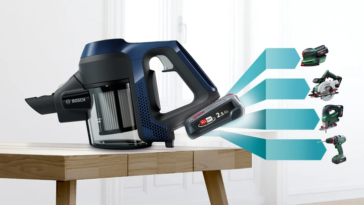 Акумуляторний пилосос Bosch BCS611P4A - зображення 5