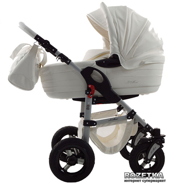 Универсальная коляска 2 в 1 Tako La Manche 7 Экокожа Белая (16007 ...