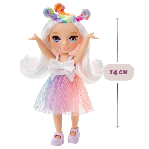 Лялька Rainbow High Littles Opal Raine Рейнбоу Хай Опал Рейн - зображення 3