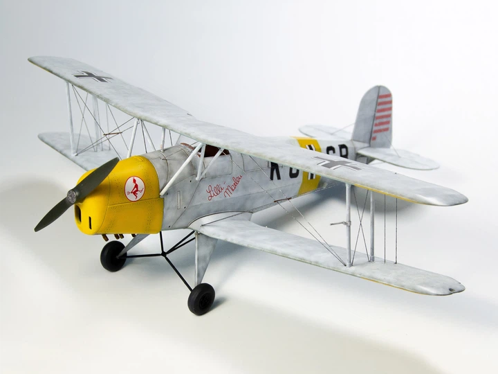 Сборная модель ICM Bücker Bü 131D, Немецкий учебный самолет 2 Мировой войны 32030 - Фото 12 Сборная модель ICM Bücker Bü 131D, Немецкий учебный самолет 2 Мировой войны 32030 - изображение 12