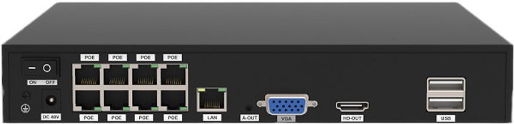 Zestaw do monitoringu wideo Foscam 4x V5EP White + FN9108HE Black 2TB HDD (FN9108E-B4-2T) - obraz 5