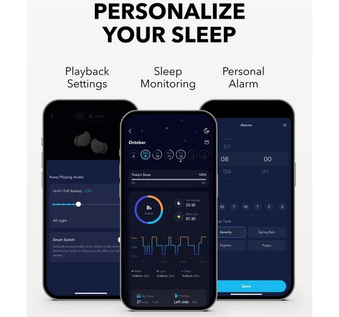 Наушники для сна Anker SoundCore Sleep A20 Off White (A6611G21