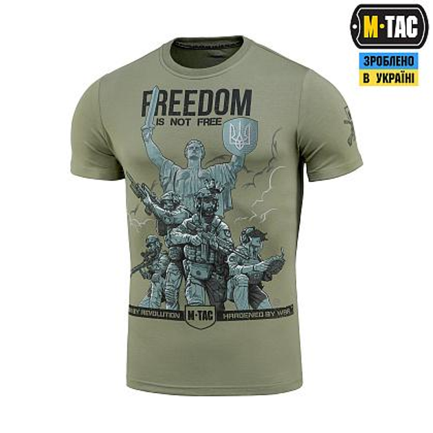 Футболка M-Tac Freedom Light Olive Размер XL - изображение 1