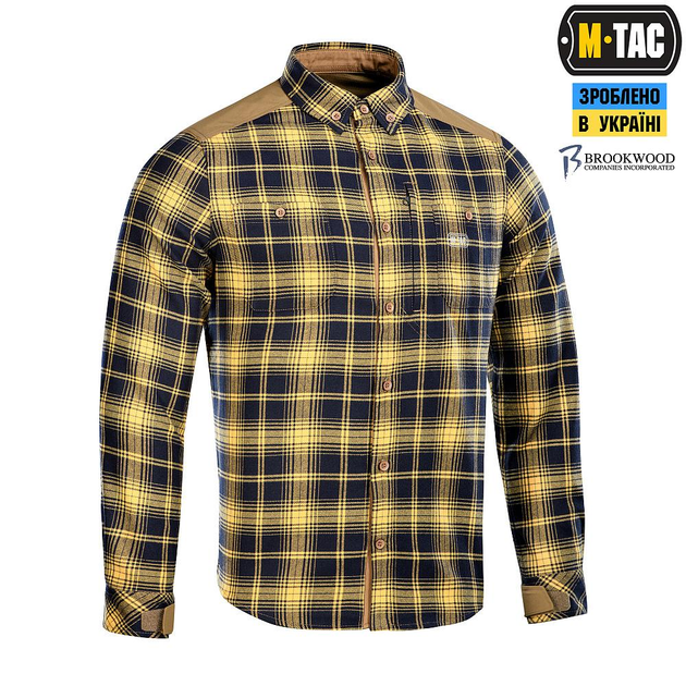 Сорочка M-Tac Redneck Shirt Navy Blue/Yellow Розмір L/L - зображення 2