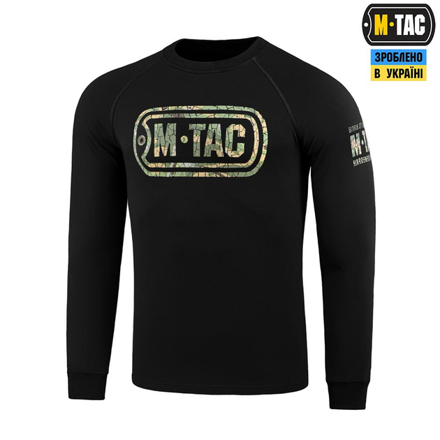 Реглан M-Tac Logo Black Розмір S - зображення 1