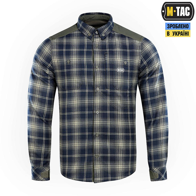 Сорочка M-Tac Redneck Shirt Olive/Navy Blue Розмір M/L - зображення 1