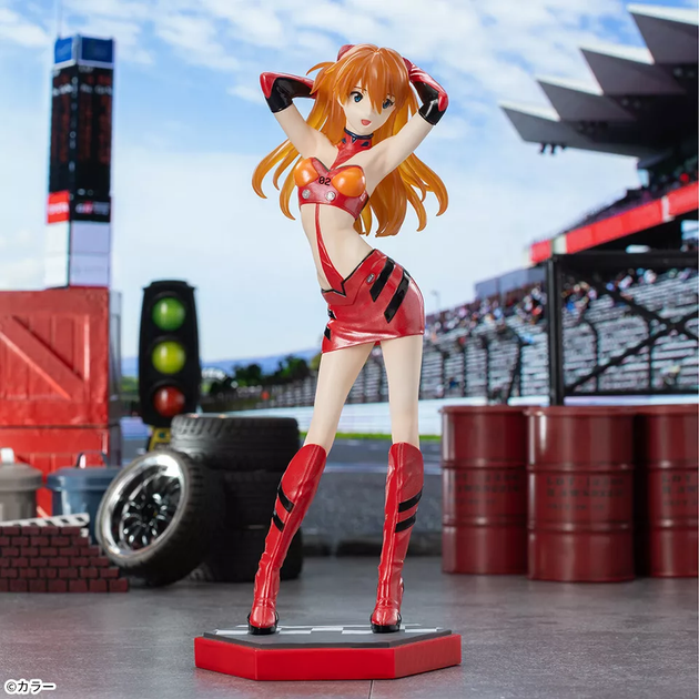 Фигурка Sega Евангелион Аска Evangelion Asuka Racing 22 см S E AR