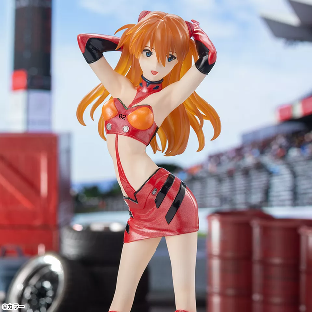 Фигурка Sega Евангелион Аска Evangelion Asuka Racing 22 см S E AR