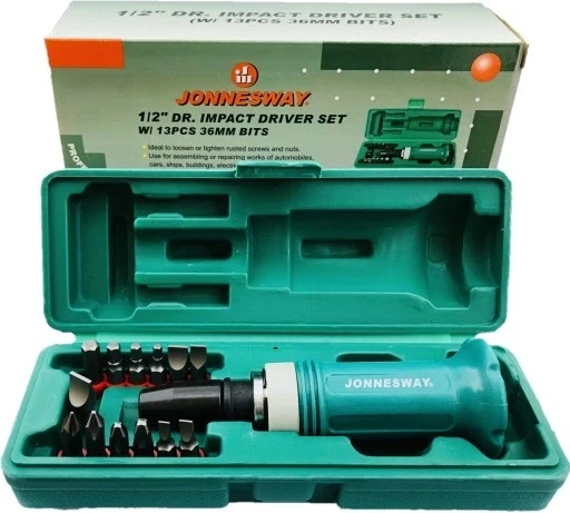 Викрутка ударна Jonnesway AG010138 - Фото 1 Викрутка ударна Jonnesway AG010138 - зображення 1