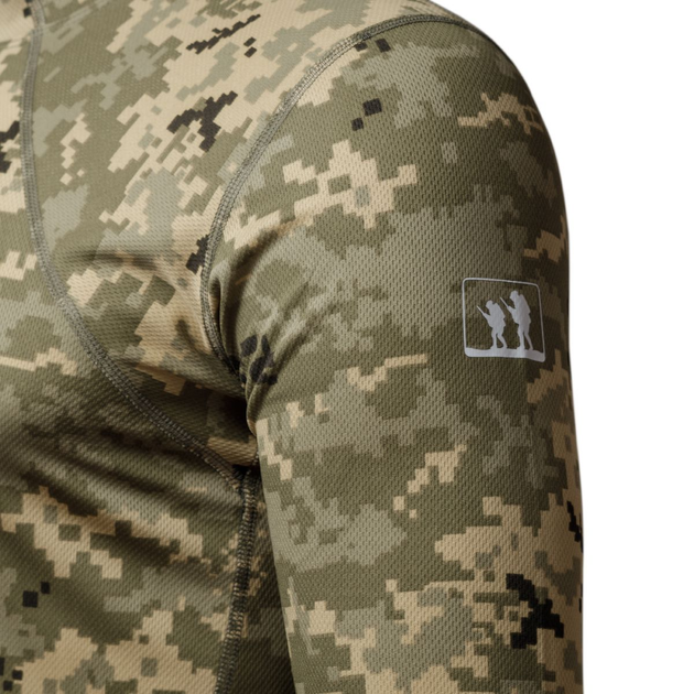 Тактична сорочка Base Ukrarmor Combat Shirt із довгим рукавом. Піксель XXL - зображення 2