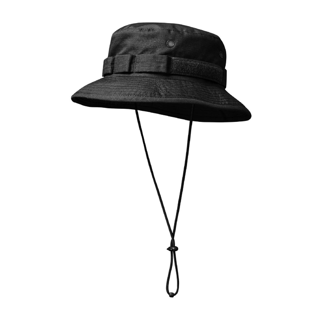 Панама тактична Combat Ukrarmor Hat (TDU Ripstop). Колір Чорний L/XL - зображення 1